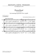 6 Lieder (Op. 88), no. 5 [合唱楽譜]