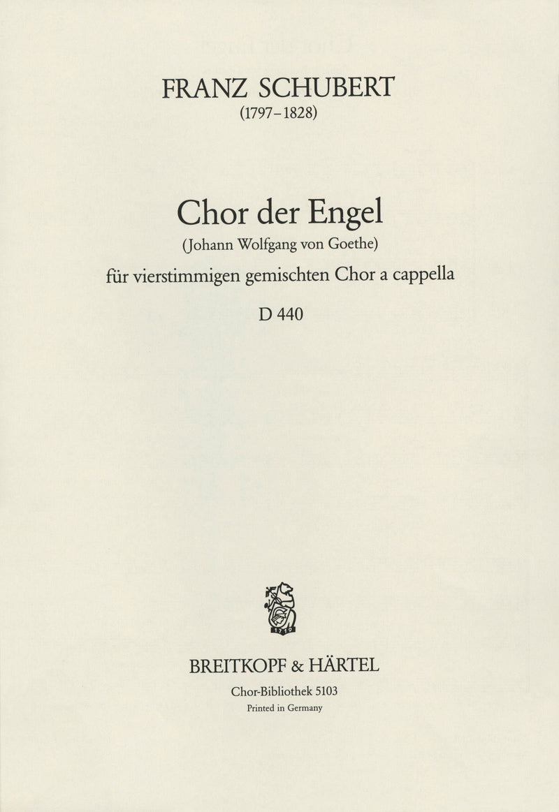 Chor der Engel D 440