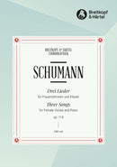 3 Lieder Op. 114