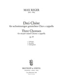 3 Choere Op. 39