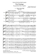 4 Gesaenge Op. 59
