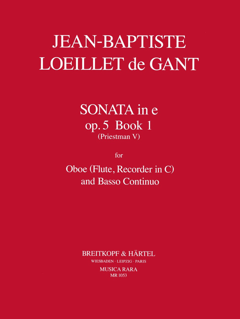 6 Sonatas from Op. 5, vol. 1a