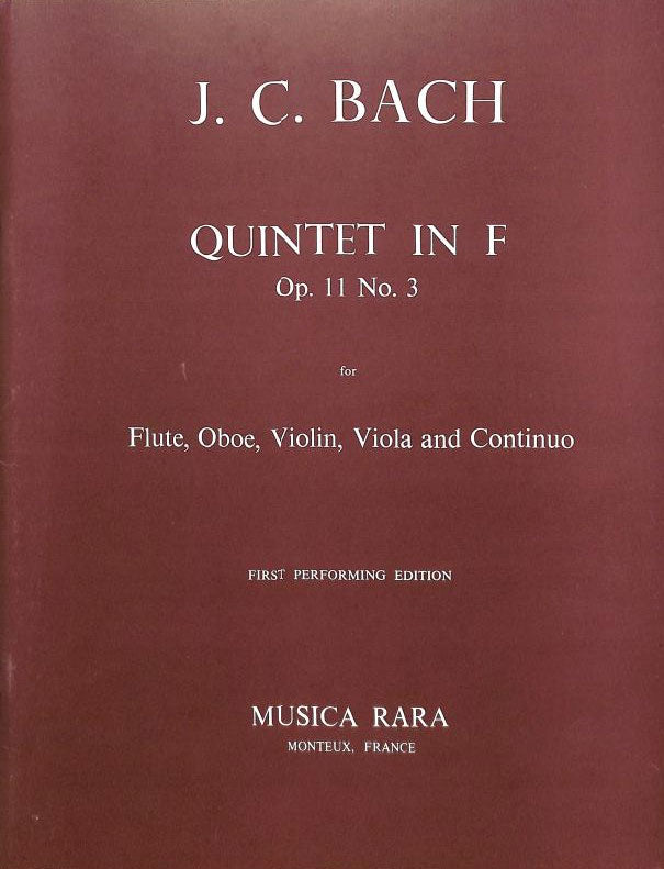 Quintet in F major Op. 11 No. 3