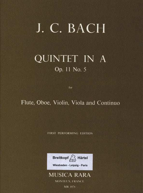 Quintet in A major Op. 11 No. 5