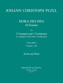 Hora Decima, vol. 1（スコアとパート譜）
