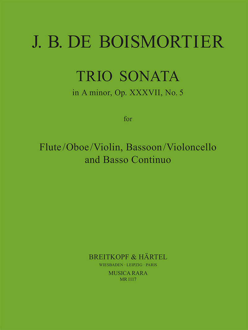 Trio Sonata in A Minor Op. 37/5