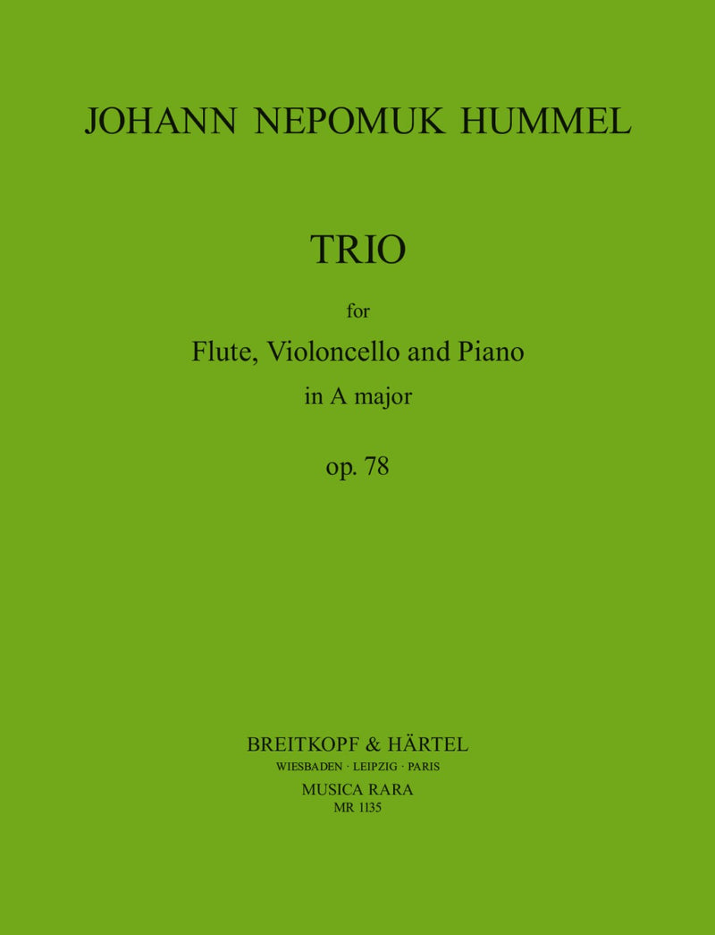 Trio Op. 78 in A major