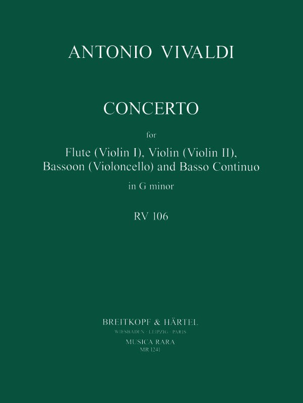 Concerto in G minor RV 106