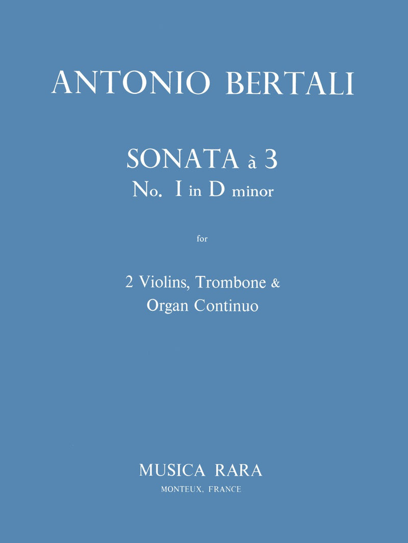 Sonata à 3 No, 1 in D minor