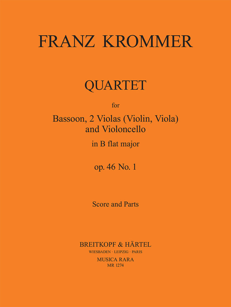 Quartet in Bb major Op. 46 No, 1