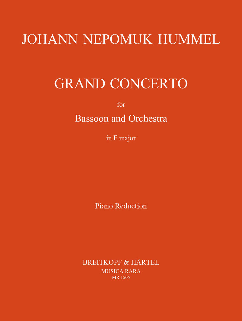 Grand Concerto in F major（ピアノ・リダクション）