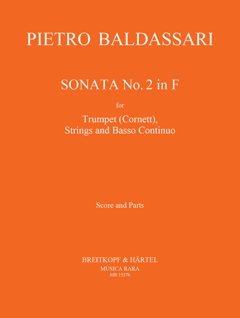 Sonata No. 2 in F major [score and parts]