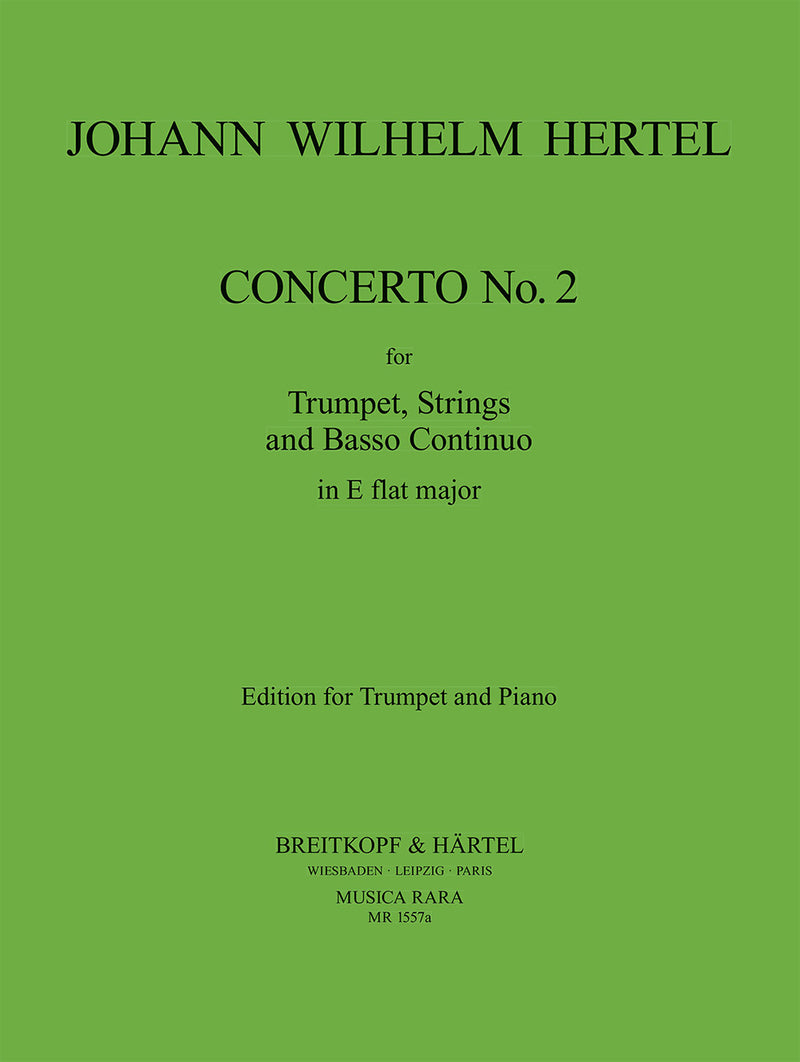 Concerto No. 2 in Eb major（ピアノ・リダクション）