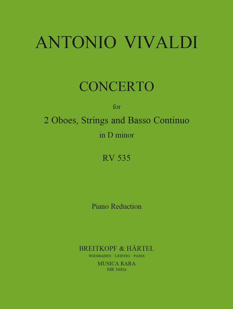 Concerto in D minor RV 535（ピアノ・リダクション）