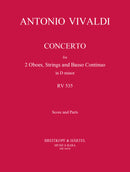 Concerto in D minor RV 535 [score and parts]