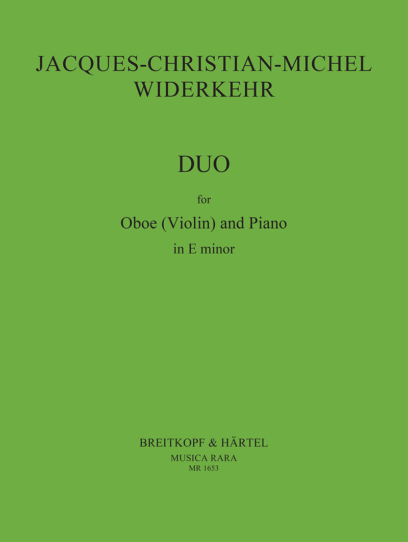 Duo in E minor