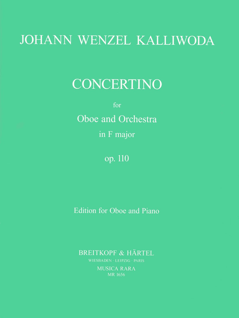 Concertino in F major Op. 110（ピアノ・リダクション）
