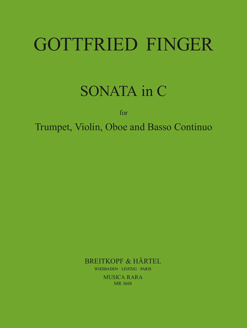Sonata in C for trumpet, violin, oboe and basso continuo