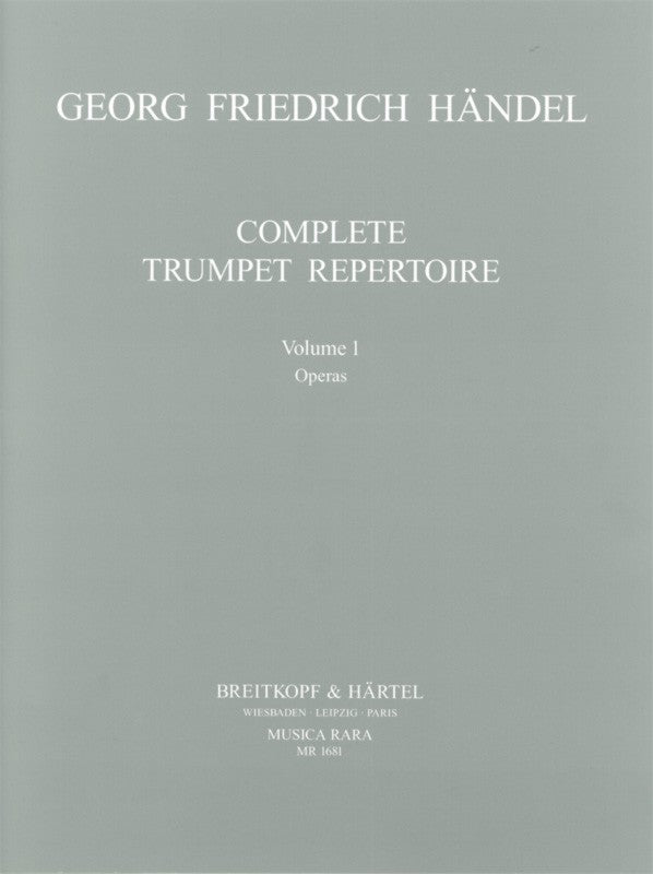 Complete Trumpet Repertoire, vol. 1