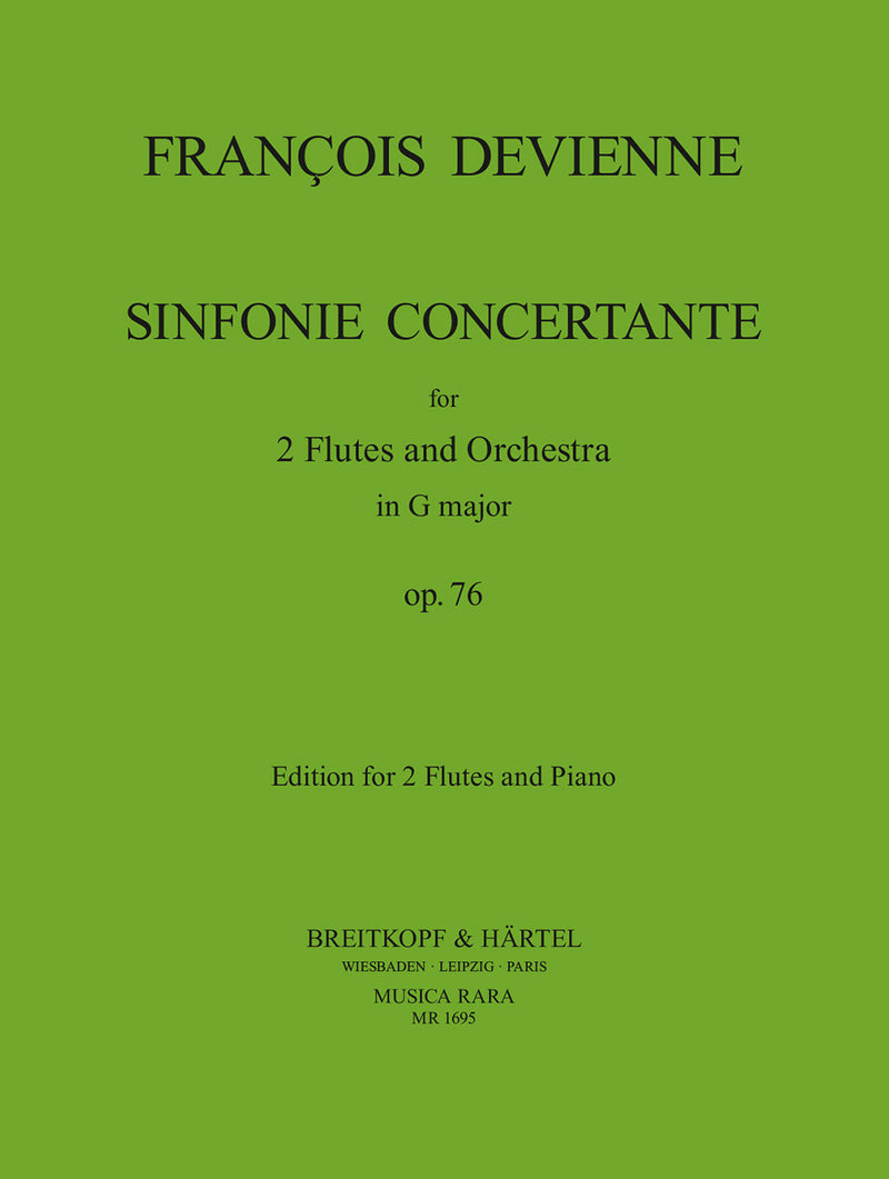 Sinfonie Concertante in G major Op. 76（ピアノ・リダクション）