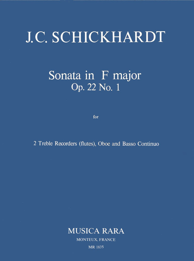 Sonatas Op. 22, No. 1 in F major