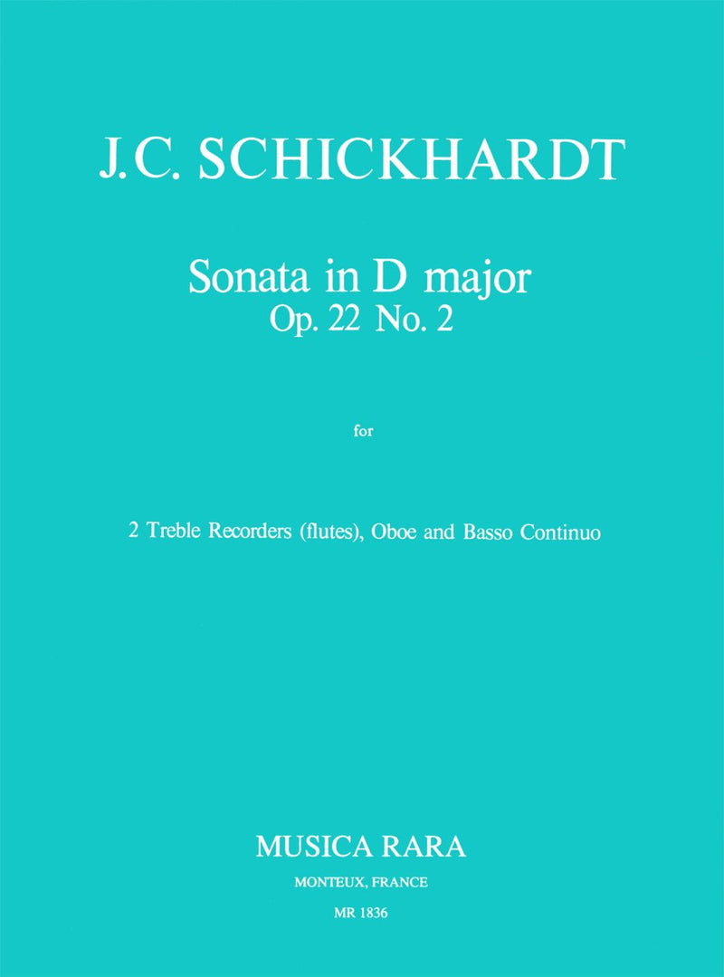 Sonatas Op. 22, No. 2 in D major
