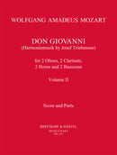 Don Giovanni K. 527, arranged for wind octet, vol. 2（スコアとパート譜）