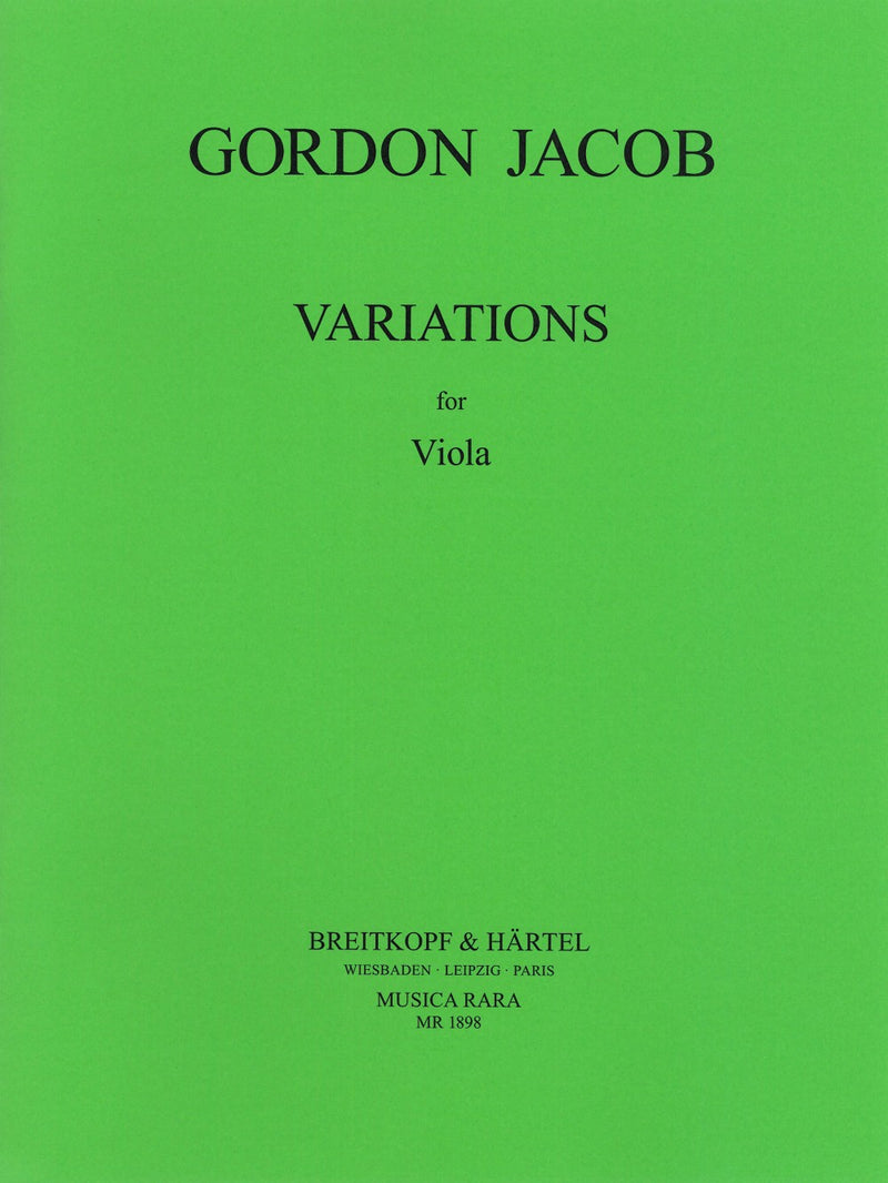 Variations for viola solo