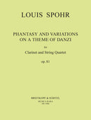 Phantasy and Variations on a Theme of Danzi Op. 81 [set of parts]