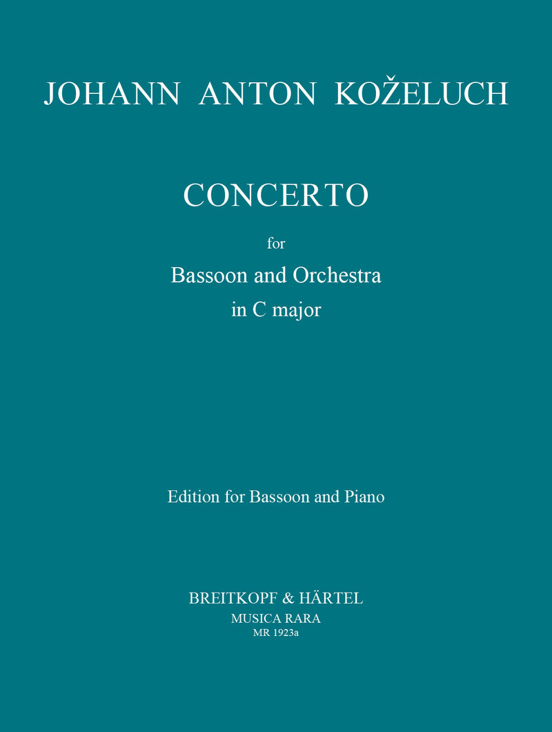 Concerto in C major（ピアノ・リダクション）