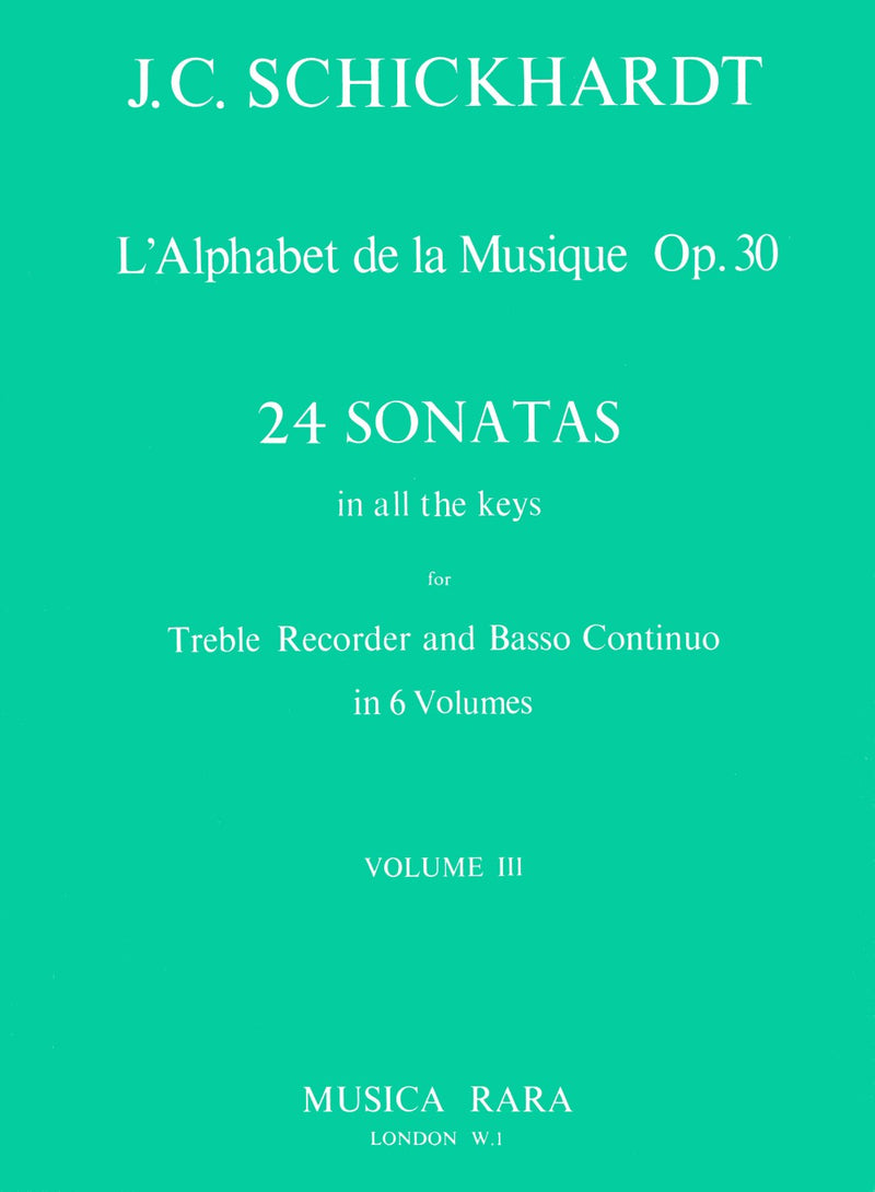L'Alphabet de la Musique Op. 30, No. 9 - 12