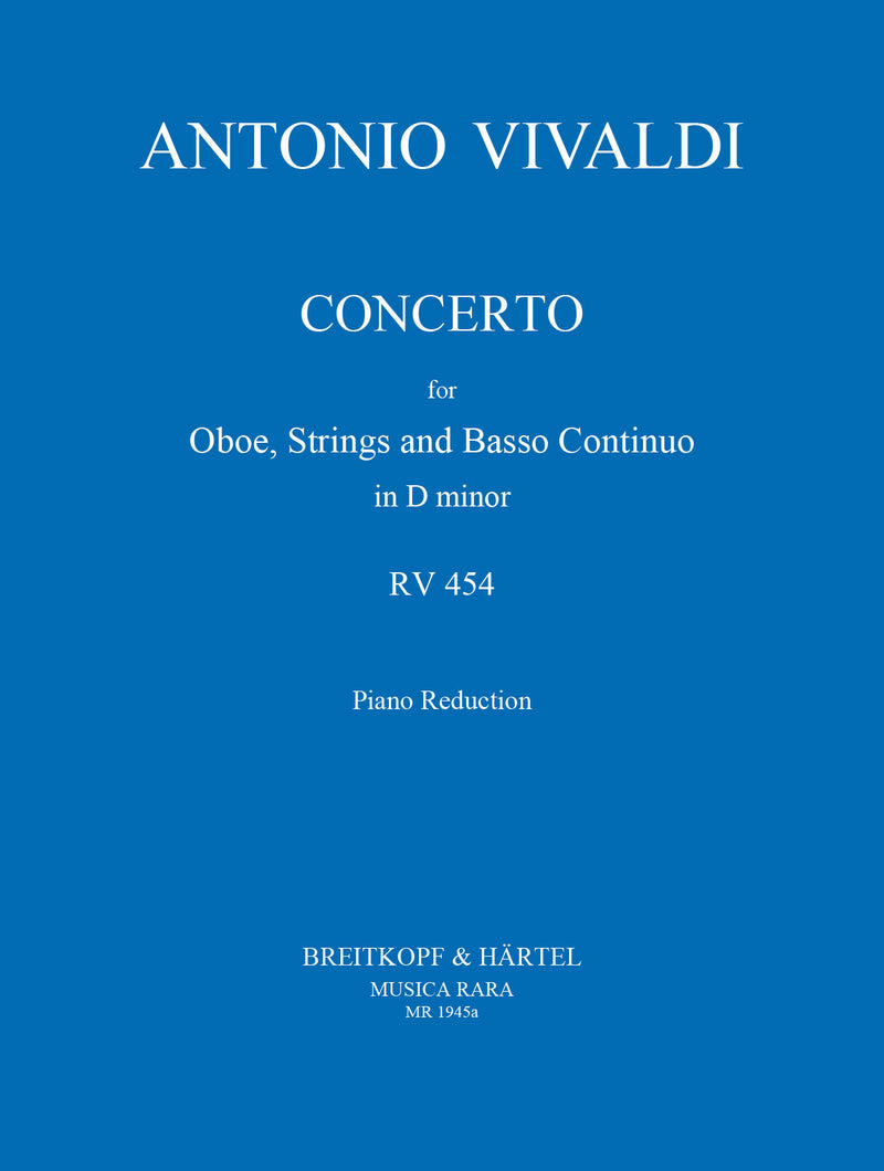 Concerto in D minor RV 454（ピアノ・リダクション）