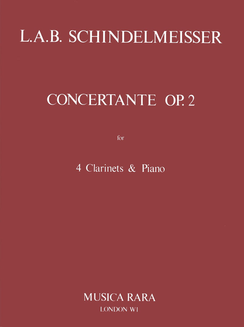 Concertante Eb major Op. 2（ピアノ・リダクション）