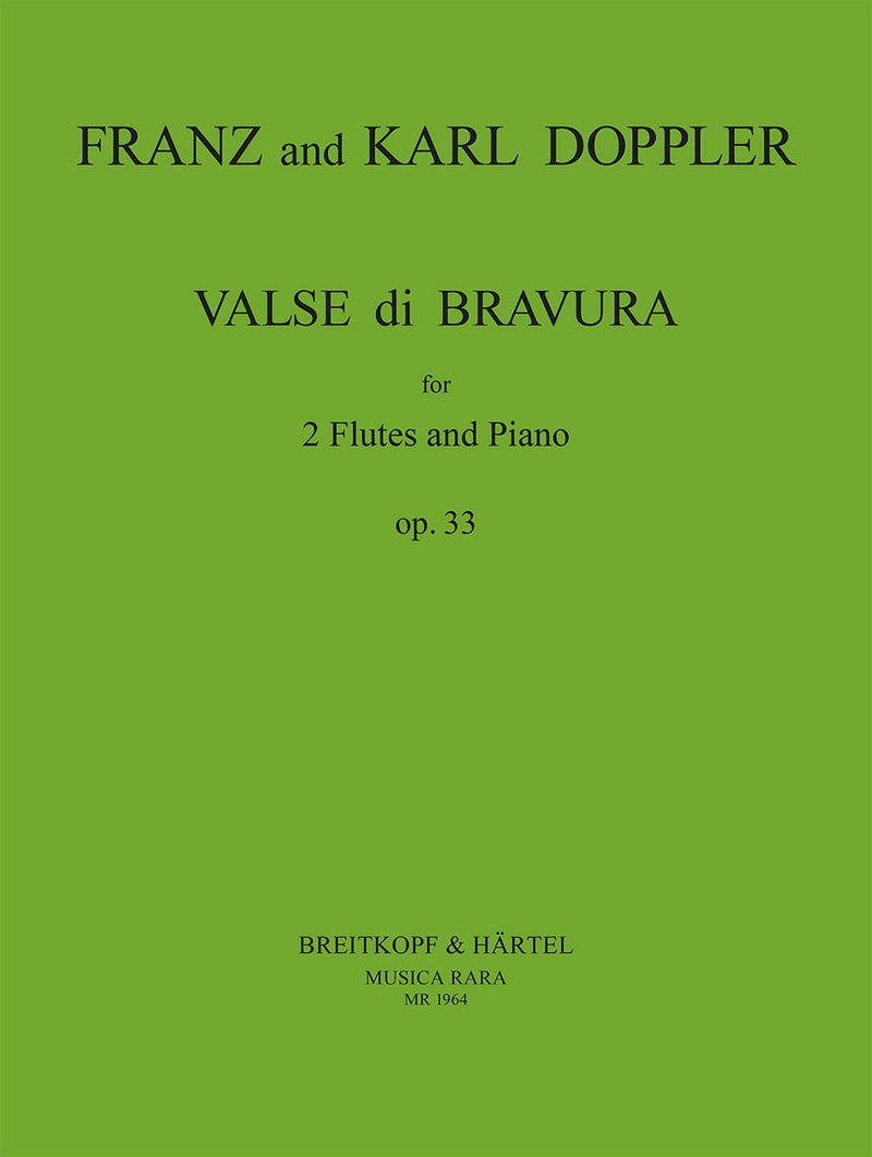 Valse di Bravura Op. 33（ピアノ・リダクション）