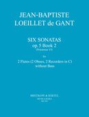 6 Sonatas from Op. 5, vol. 2