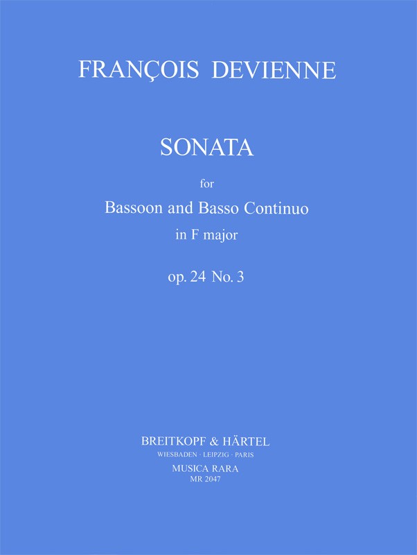Sonata in F Op. 24 No, 3