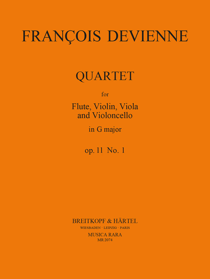 Quartet in G major Op. 11 No, 1