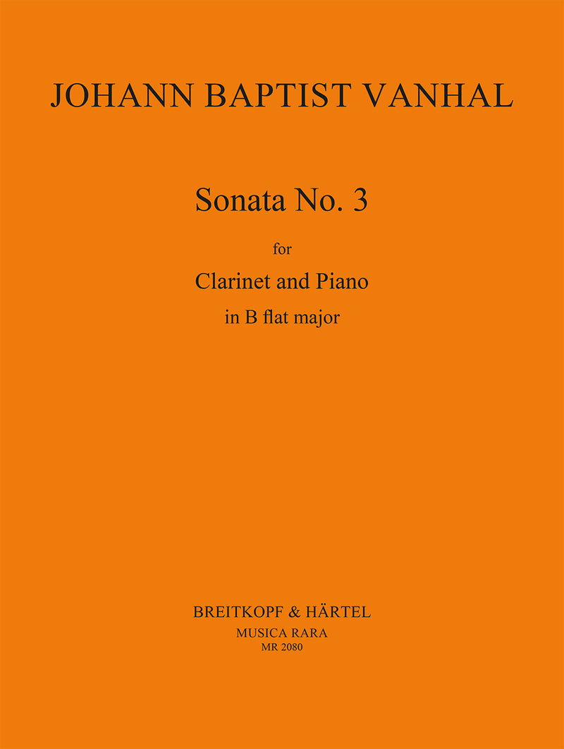 Sonata No, 3 in Bb