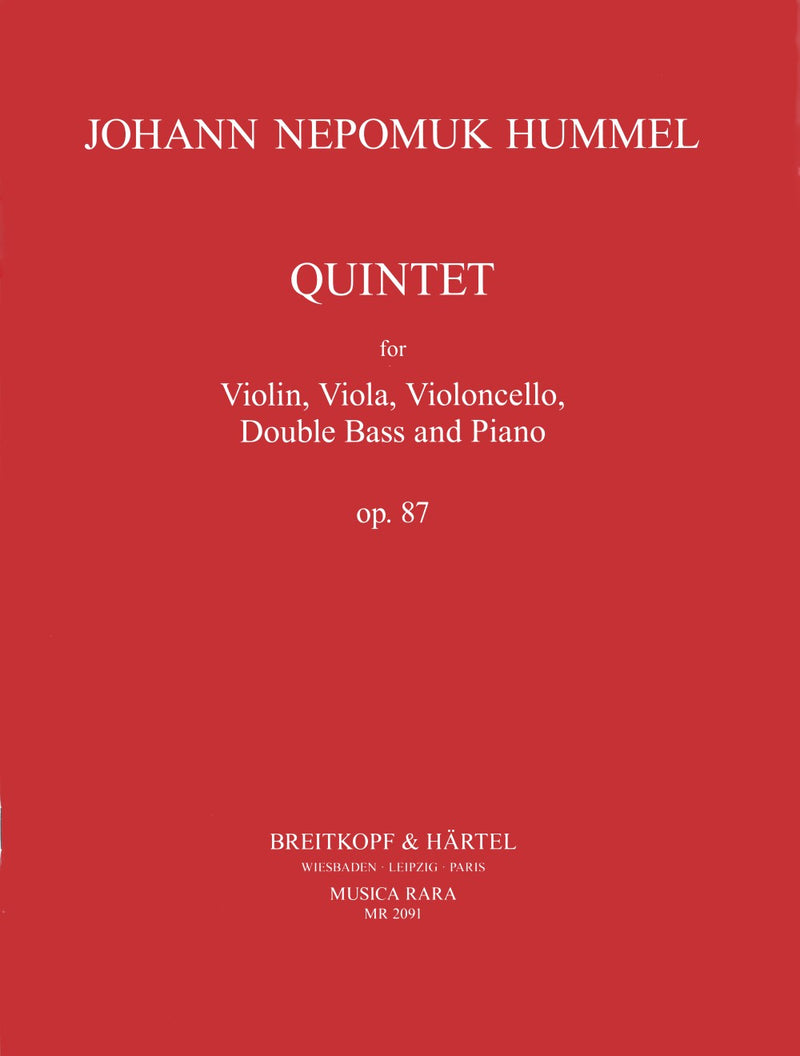 Piano Quintet in Eb minor Op. 87