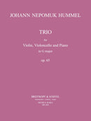 Piano Trio in G major Op. 65