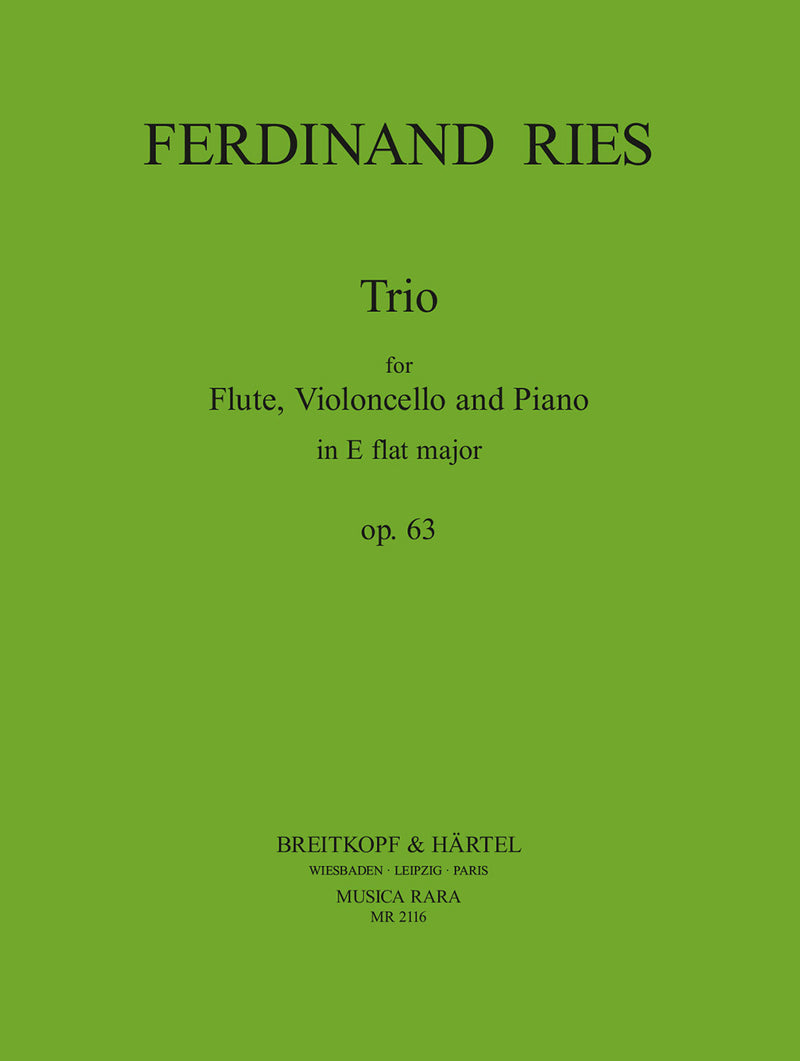 Trio in Eb major Op. 63