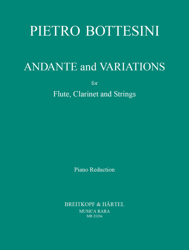 Andante and Variations（ピアノ・リダクション）