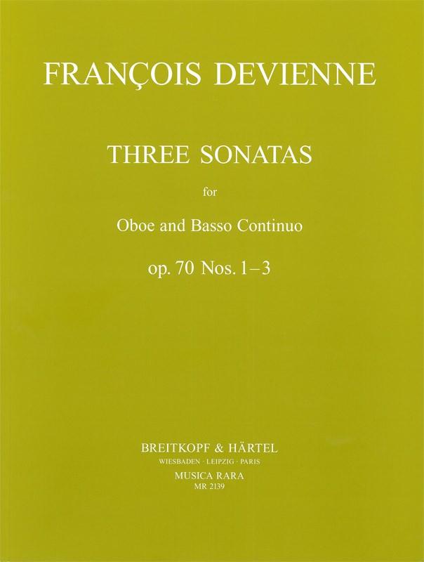 3 Sonatas Op. 70 Nos, 1-3