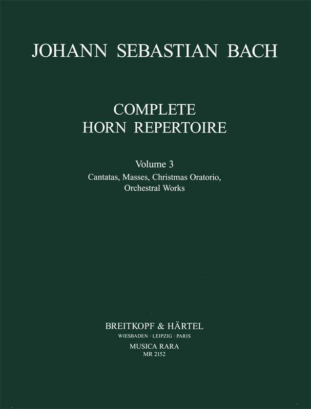 Complete Horn Repertoire, vol. 3