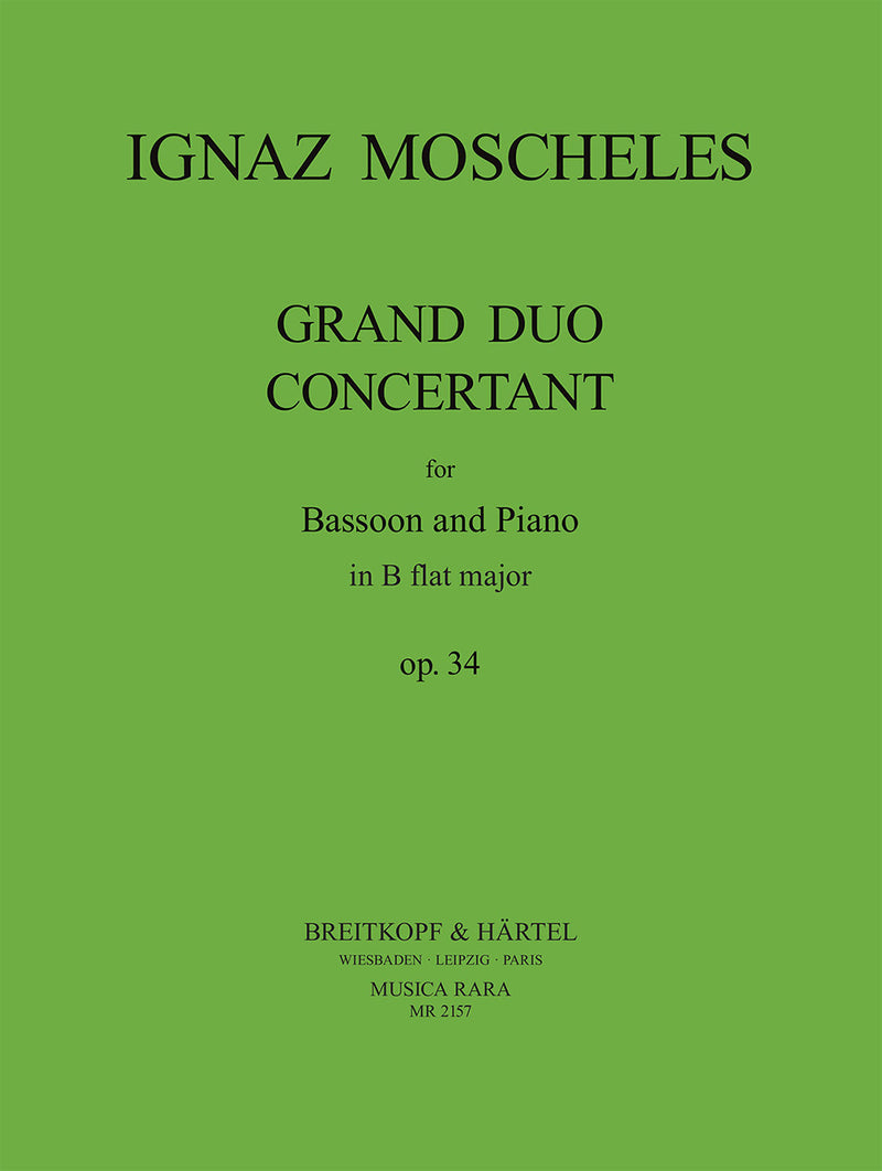 Grand Duo Concertant in Bb major Op. 34