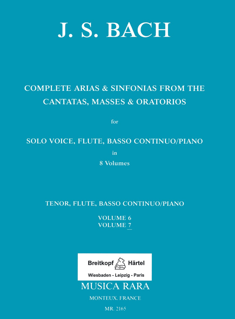 Complete Arias from the Cantatas, Masses, Oratorios, vol. 7