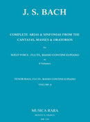 Complete Arias from the Cantatas, Masses, Oratorios, vol. 8