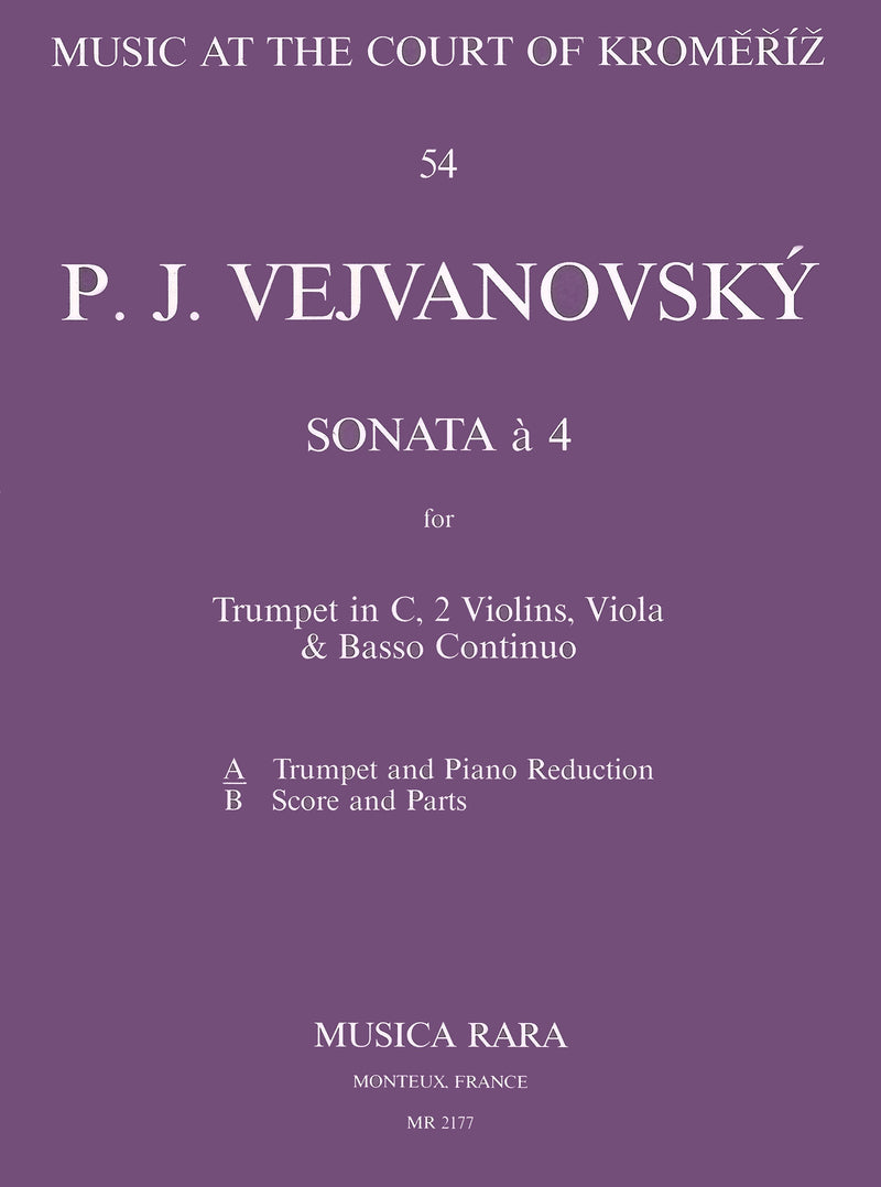 Sonata a 4 in G minor（ピアノ・リダクション）