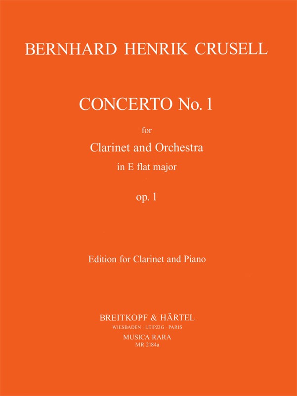 Clarinet Concerto No. 1 in Eb major Op.1（ピアノ・リダクション）
