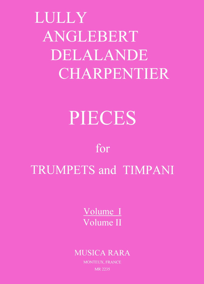 Pieces for 1 - 3 trumpets and kettledrums, vol. 1